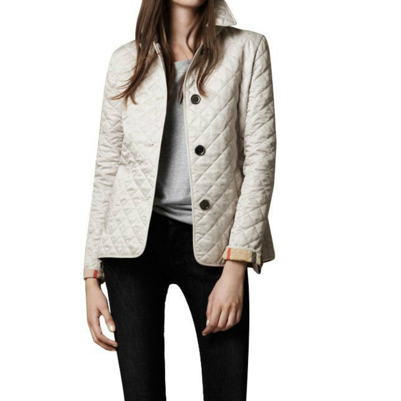 Silk-Cotton Jacket for Women – Elegant Slim Fit Lightweight Layering Piece