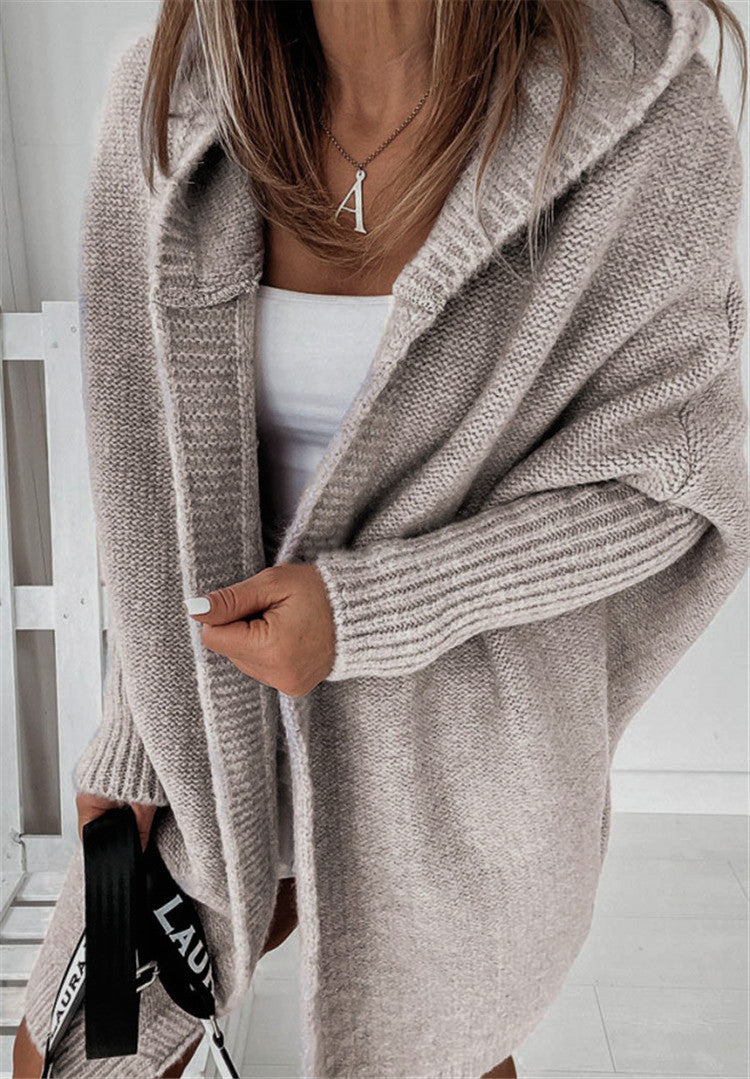 Women's Cardigan Sweater – Cozy Knit Open Front Long Sleeve Casual Layer