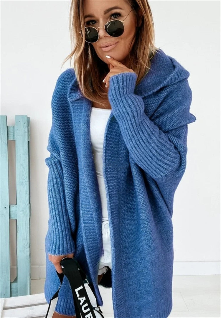 Women's Cardigan Sweater – Cozy Knit Open Front Long Sleeve Casual Layer