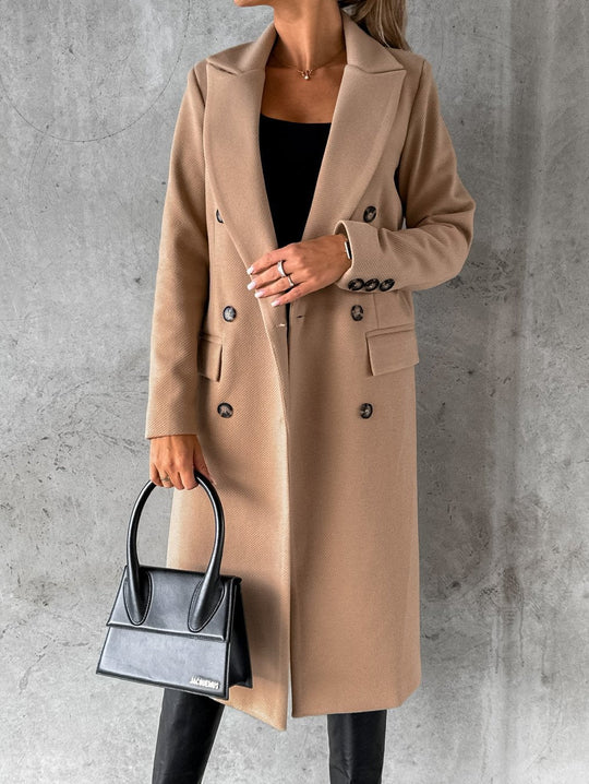 Stylish Women's Coat – Elegant Outerwear for Winter, Warm and Trendy Design